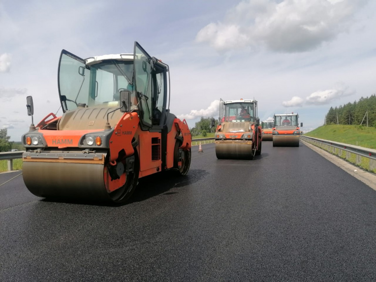 Ремонт автомобильной дороги М5 «Урал»